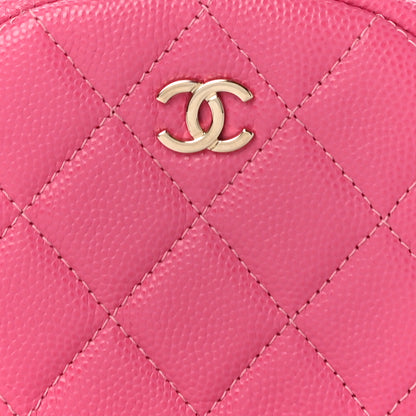 Chanel Caviar Quilted Zip Around Classic Coin Purse 8 of 11