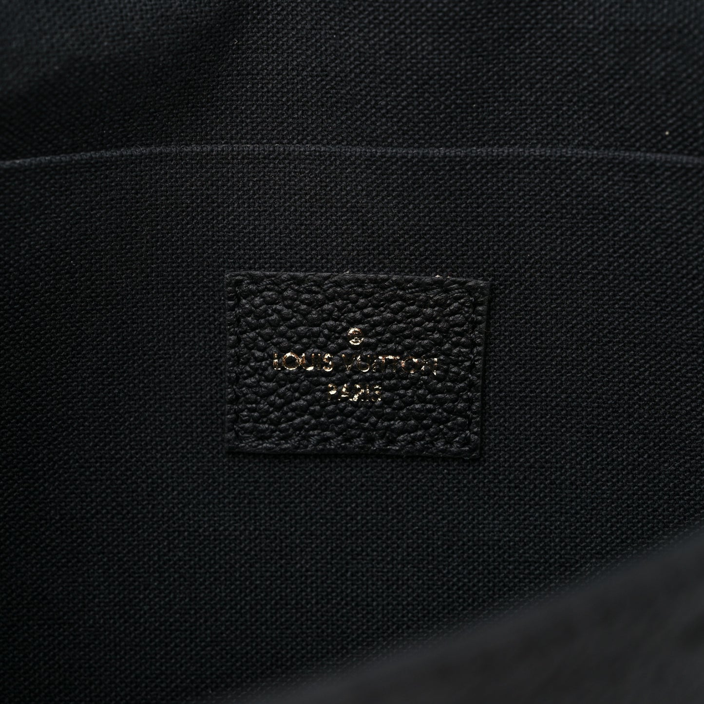 Empreinte Pochette Felicie Chain Wallet Black