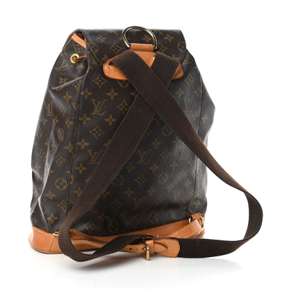 Louis Vuitton Monogram Montsouris GM Backpack 3 of 10
