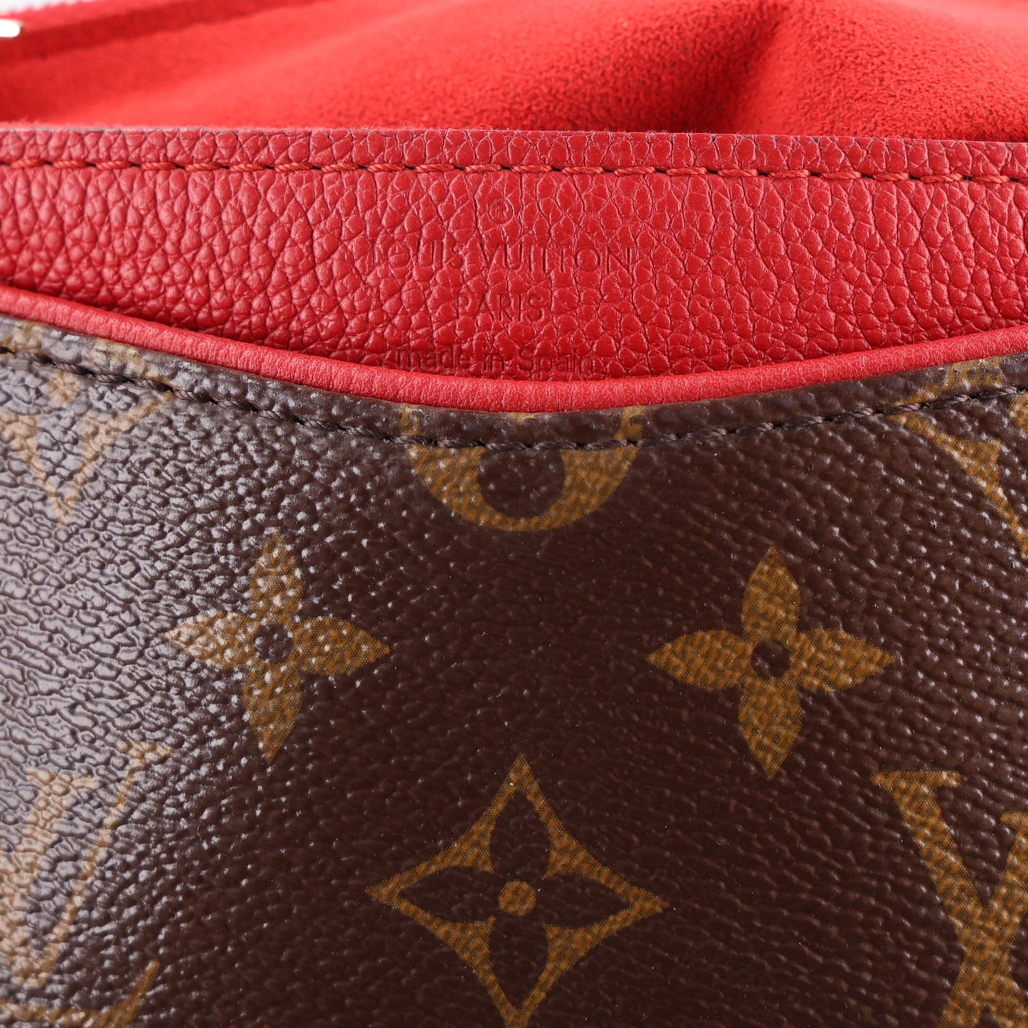 Monogram Pallas Chain Cherry