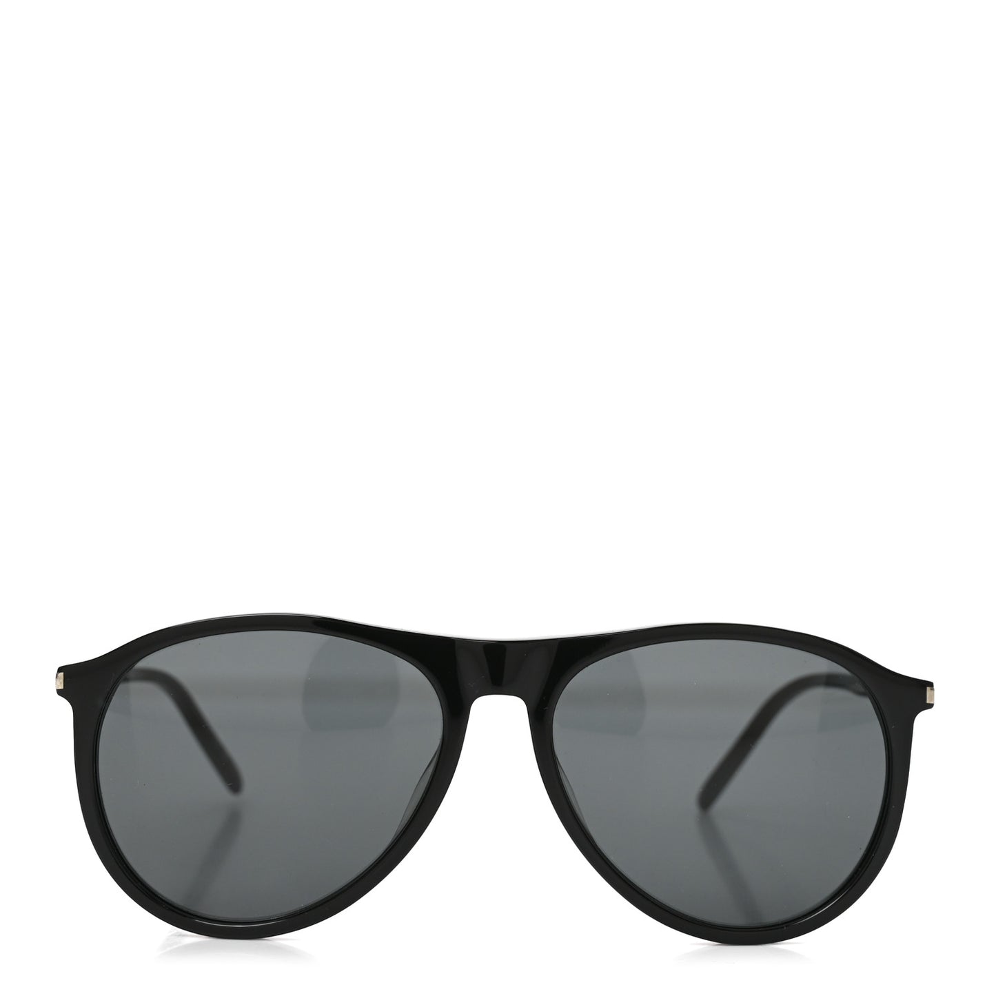 Acetate Aviator Sunglasses SL 667 Black