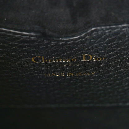 Christian Dior Grained Calfskin Medium Bobby Flap Black 6 of 10