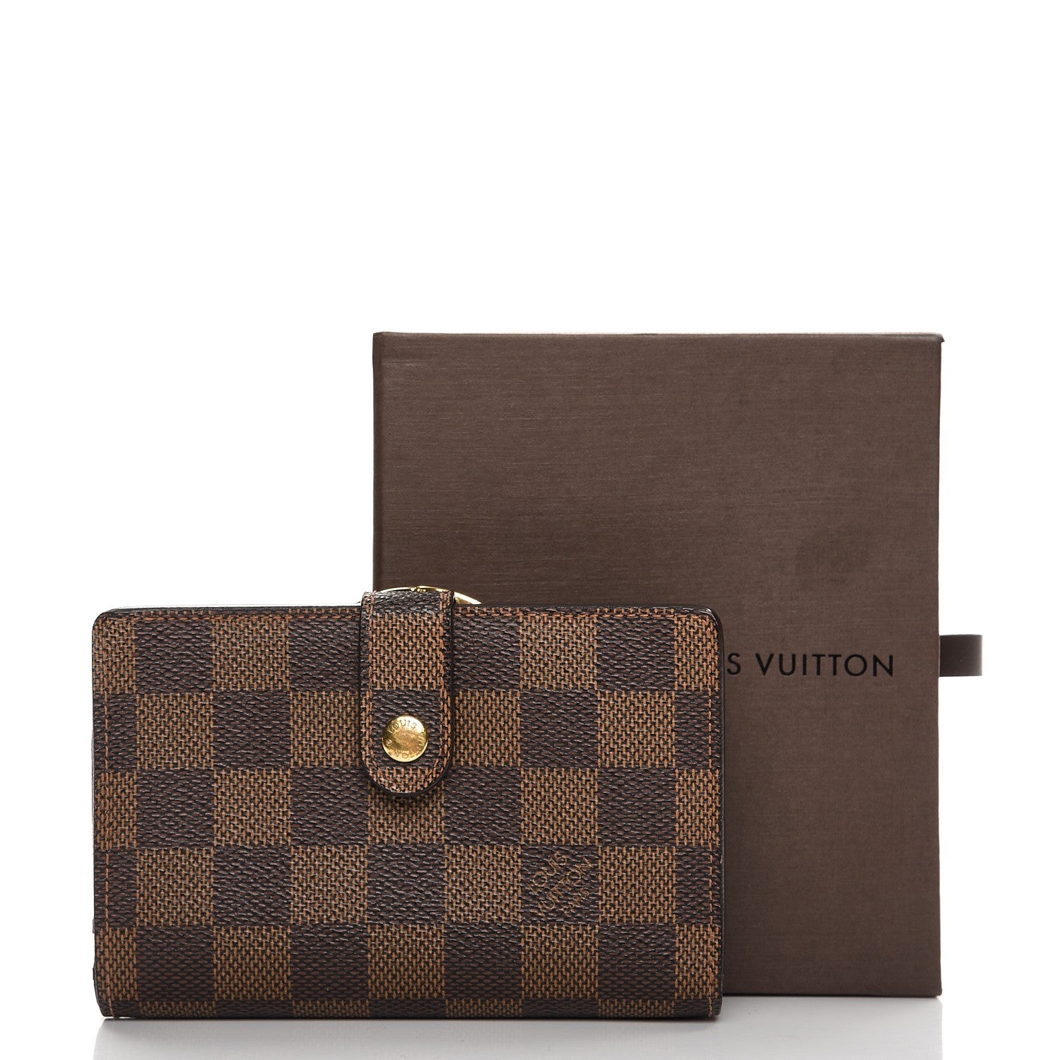 Louis Vuitton Damier Ebene French Purse Wallet 9 of 9