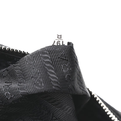 Prada Nylon Tessuto Impuntu Quilted Bandoliera Crossbody Bag Black 7 of 10