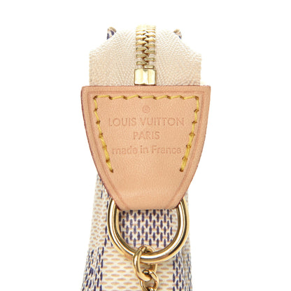 Louis Vuitton Damier Azur Mini Pochette Accessories 5 of 7