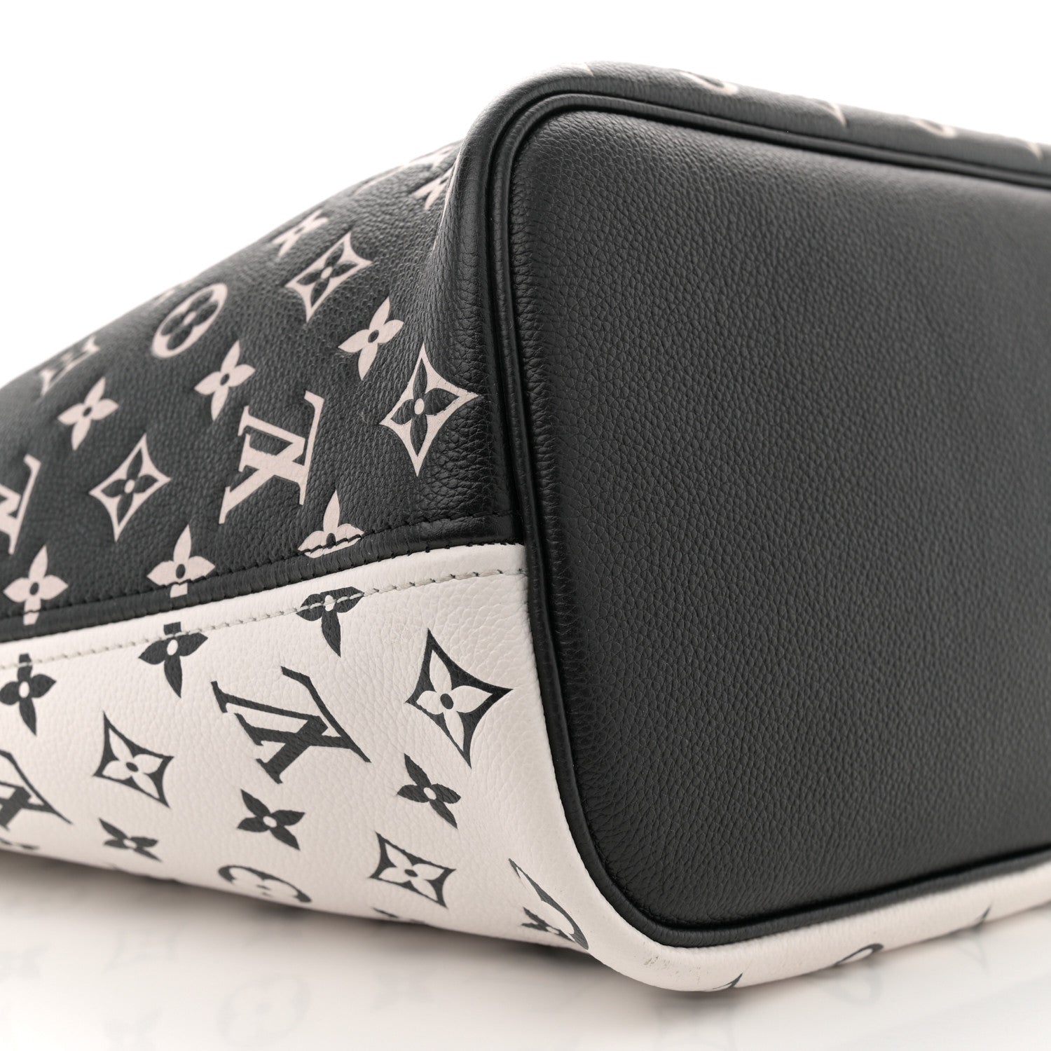 Louis Vuitton Empreinte Spring In The City Neverfull MM Black White Pink 9 of 11