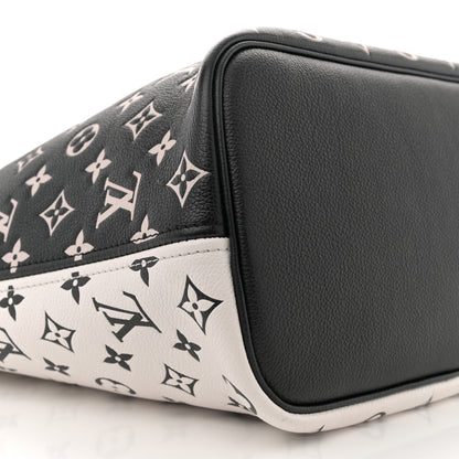 Louis Vuitton Empreinte Spring In The City Neverfull MM Black White Pink 9 of 11