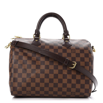 Louis Vuitton Damier Ebene Speedy Bandouliere 30 1 of 9