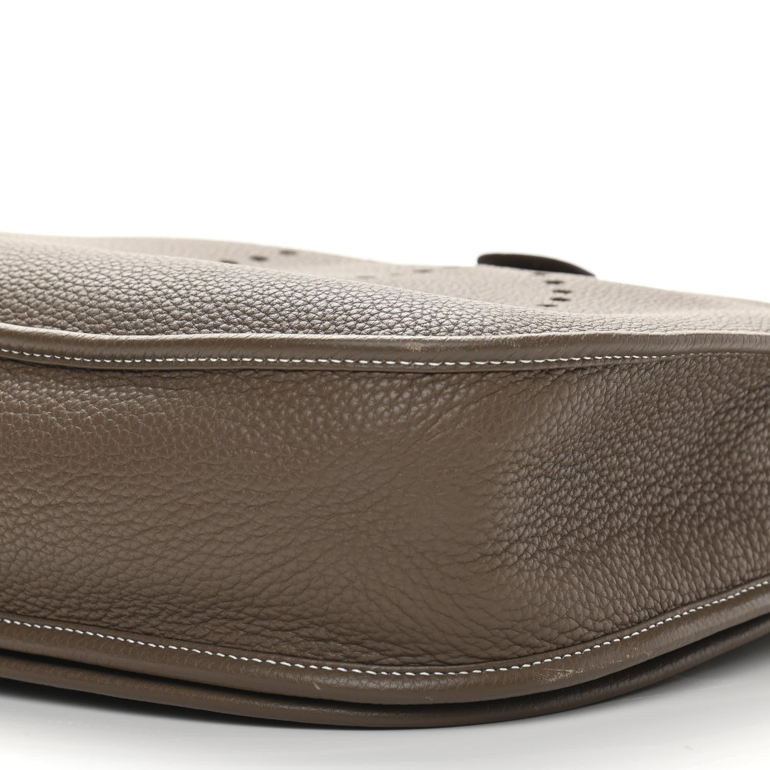 Hermes Taurillon Clemence Evelyne III GM Etoupe 10 of 11