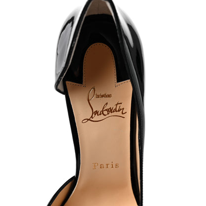 Christian Louboutin Patent Iriza 85 Pumps 39.5 Black 7 of 8