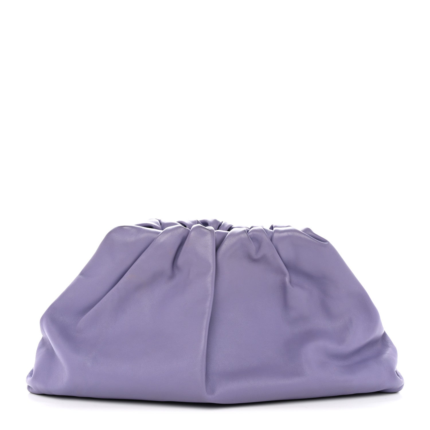 Bottega Veneta Smooth Butter Calf The Pouch Oversized Clutch Lavender 1 of 15