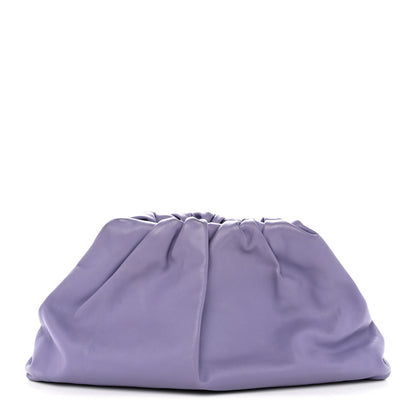 Bottega Veneta Smooth Butter Calf The Pouch Oversized Clutch Lavender 1 of 15