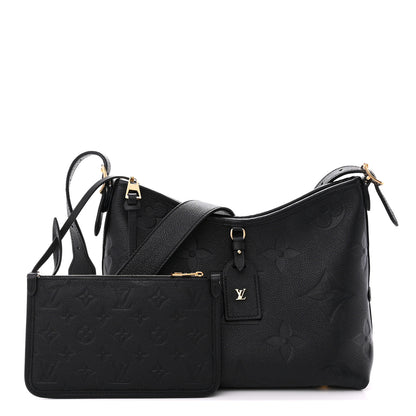 Louis Vuitton Empreinte Carryall PM Black 2 of 12
