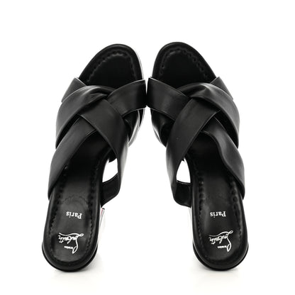 Christian Louboutin Nappa Dispo Club 85 Mule Black 2 of 9