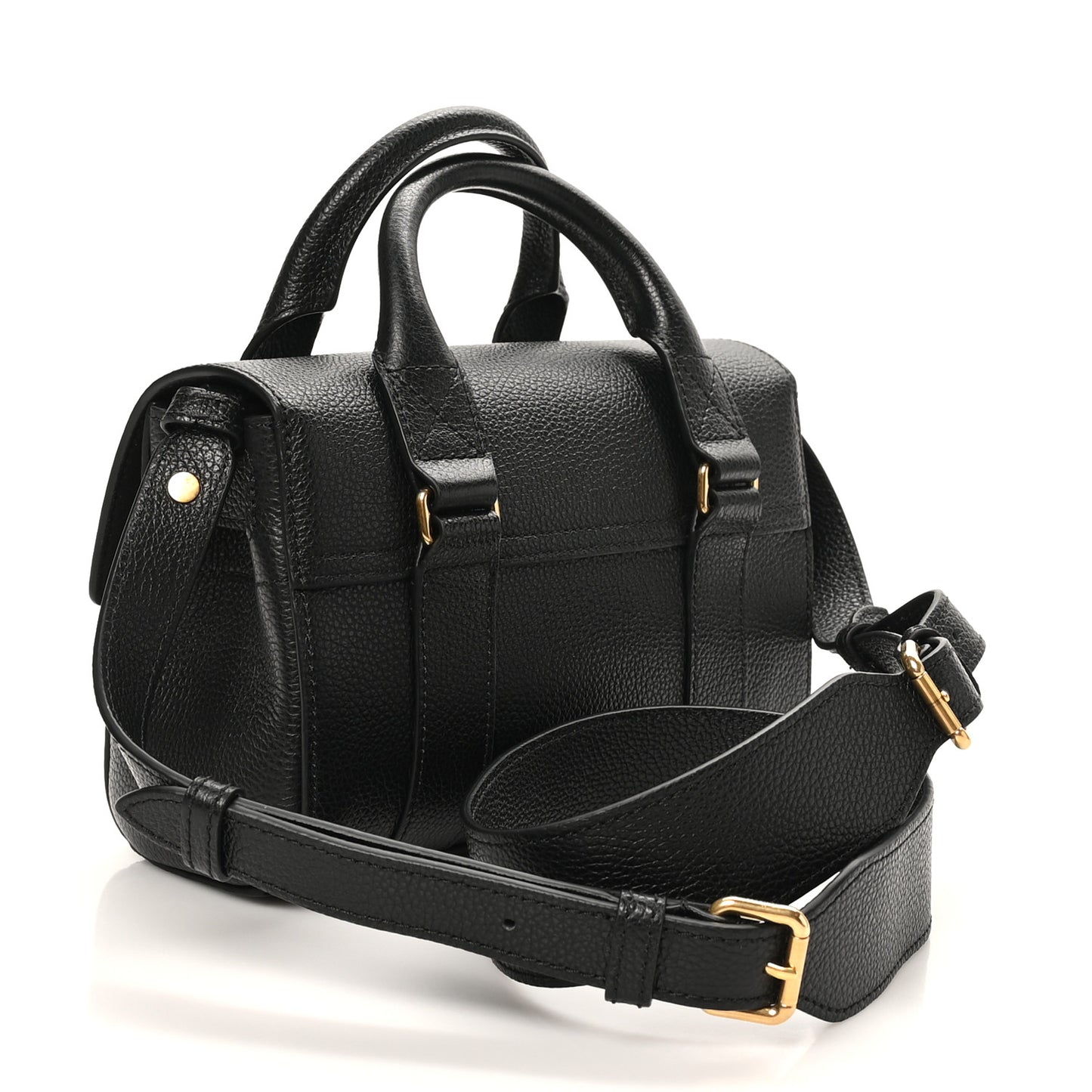 Small Classic Grain Mini Bayswater Black