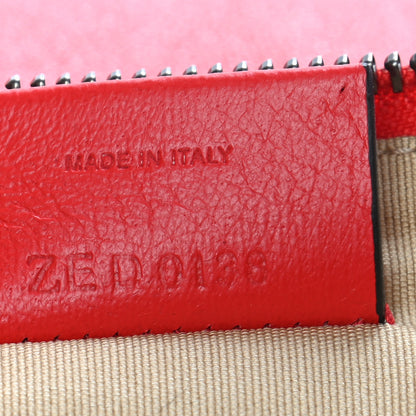 Givenchy Lambskin Large Emblem Pouch Red 7 of 8