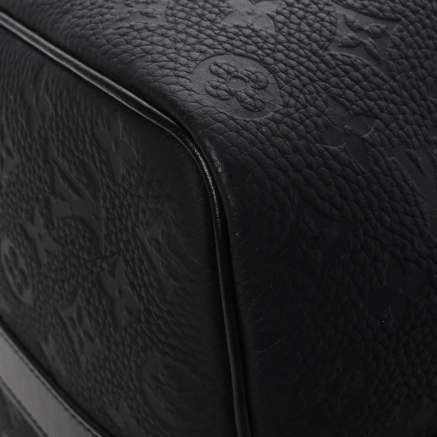 Taurillon Monogram Keepall Bandouliere 50 Black