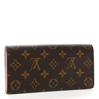 Louis Vuitton Monogram Emilie Wallet Rose Ballerine 3 of 7