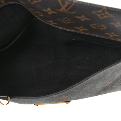 Louis Vuitton Monogram Sac Triangle PM Black 5 of 9