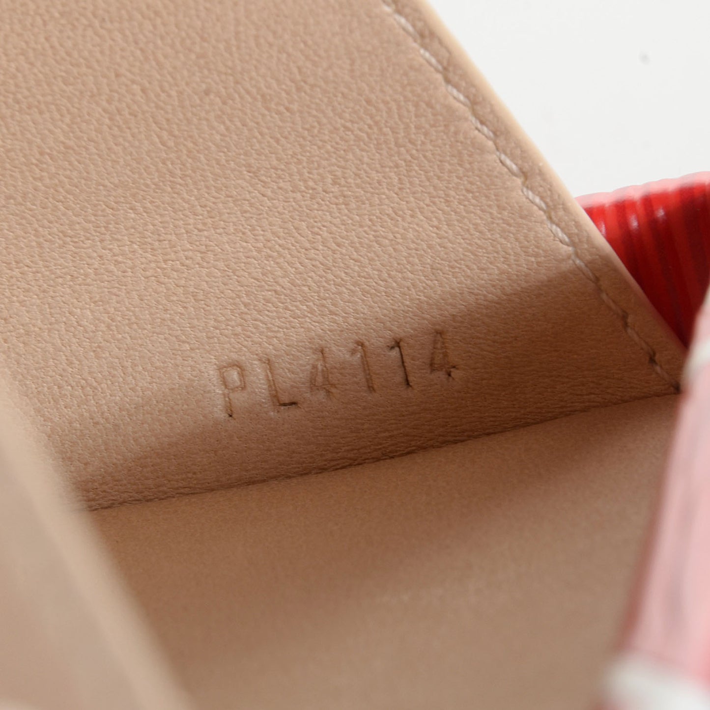 Epi Petite Malle Malletage Red