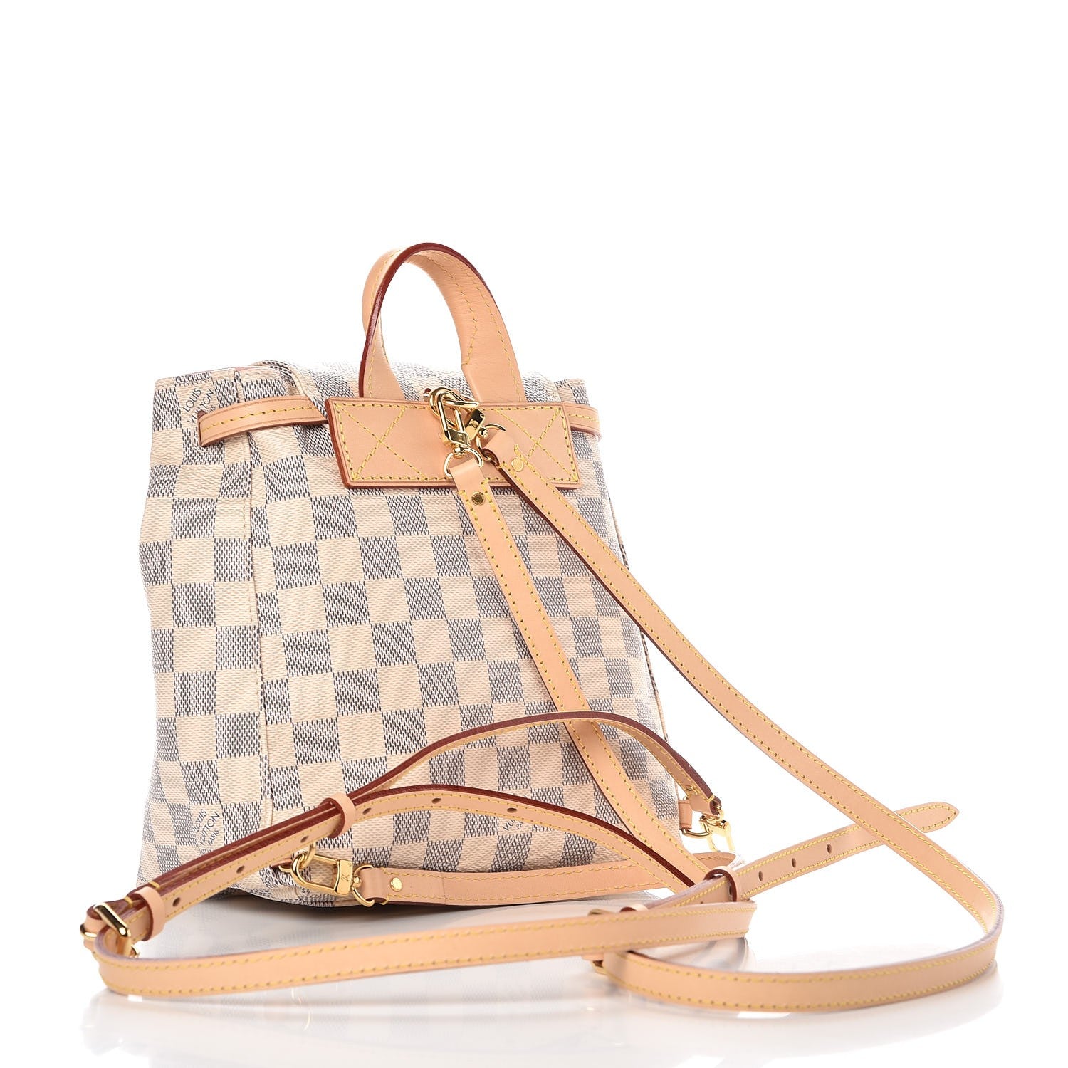 Louis Vuitton Damier Azur Sperone BB Backpack 3 of 6