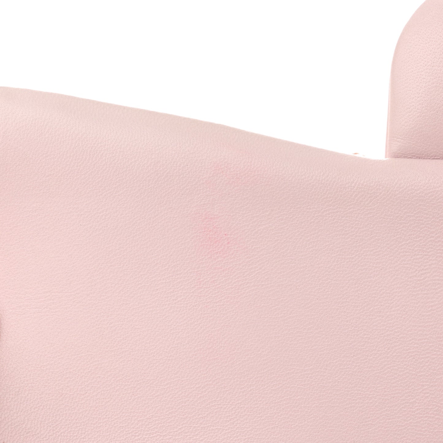 Lambskin Quilted Jumbo Double Flap Light Pink