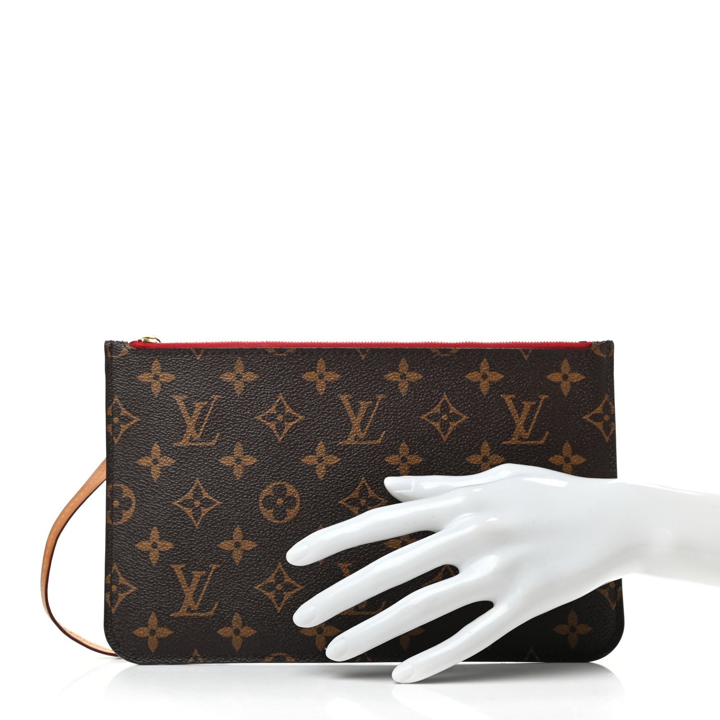 Monogram Neverfull MM GM Pochette Cherry
