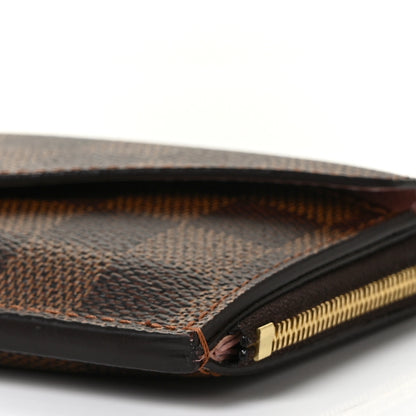 Louis Vuitton Damier Ebene Recto Verso Card Holder Rose Ballerine 8 of 9