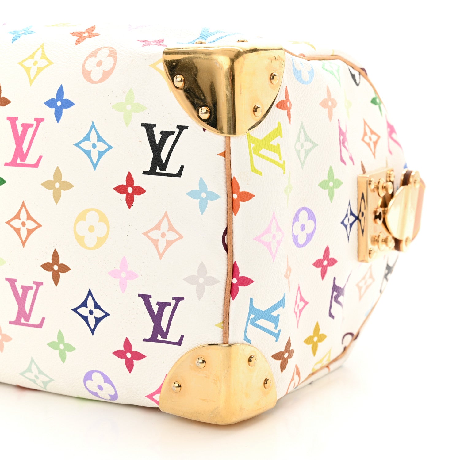Louis Vuitton Monogram Multicolor Speedy 30 White 9 of 14