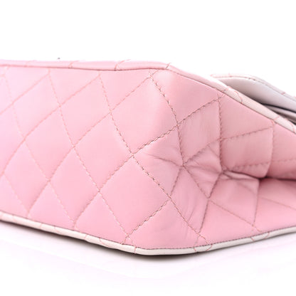 Chanel Lambskin Degrade Quilted 2.55 Reissue 227 Flap Pink 9 of 11