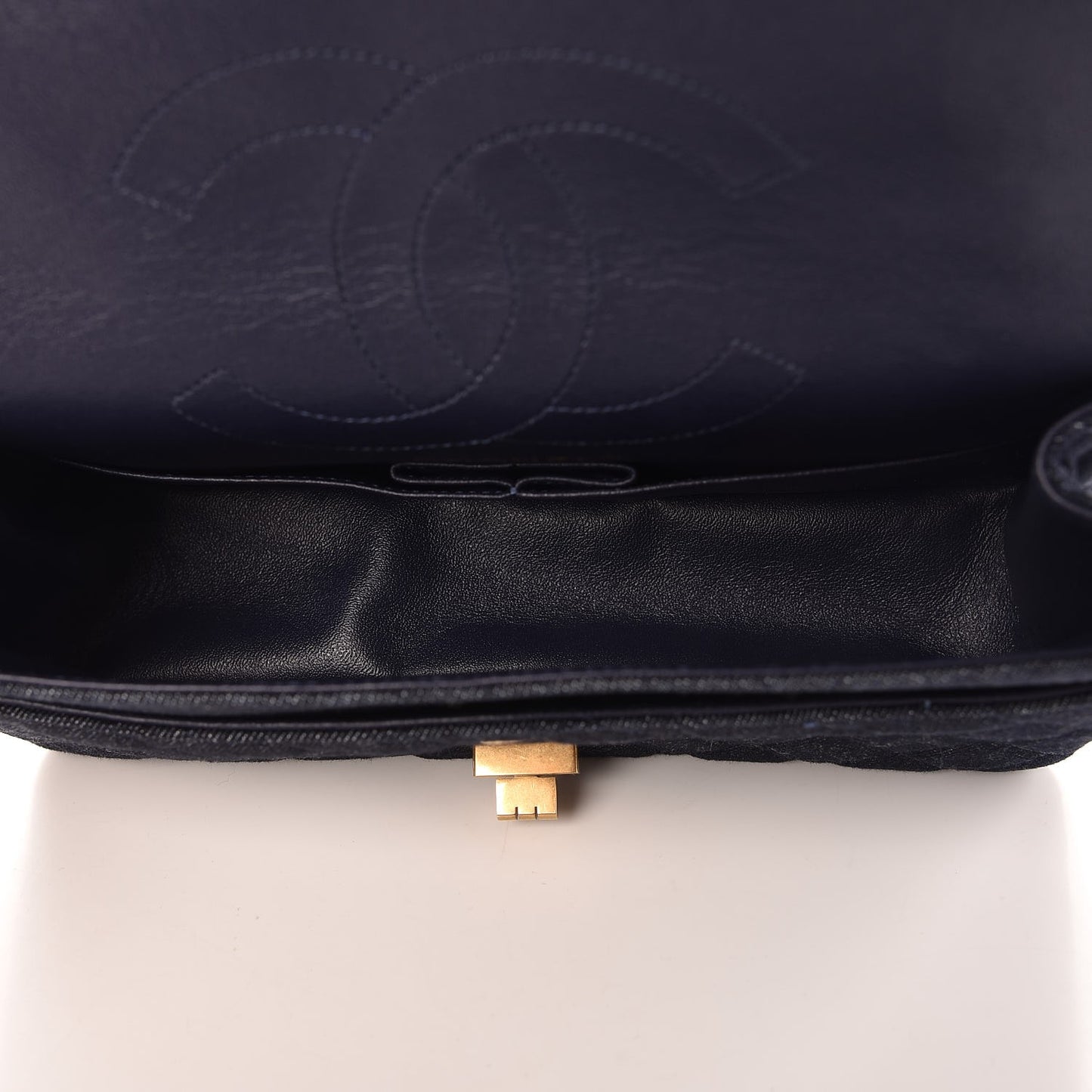 Denim Quilted 2.55 Reissue 225 Flap Dark Blue