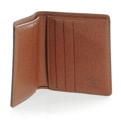 Louis Vuitton Monogram Mens Billfold Wallet 6 Credit Card Slots 8 of 8