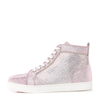 Christian Louboutin Strass Womens Super Louis Flat Sneakers 38.5 Version Lupin 1 of 11