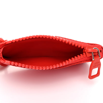Louis Vuitton Taurillon Monogram Solar Ray Key Pouch Rouge 5 of 8