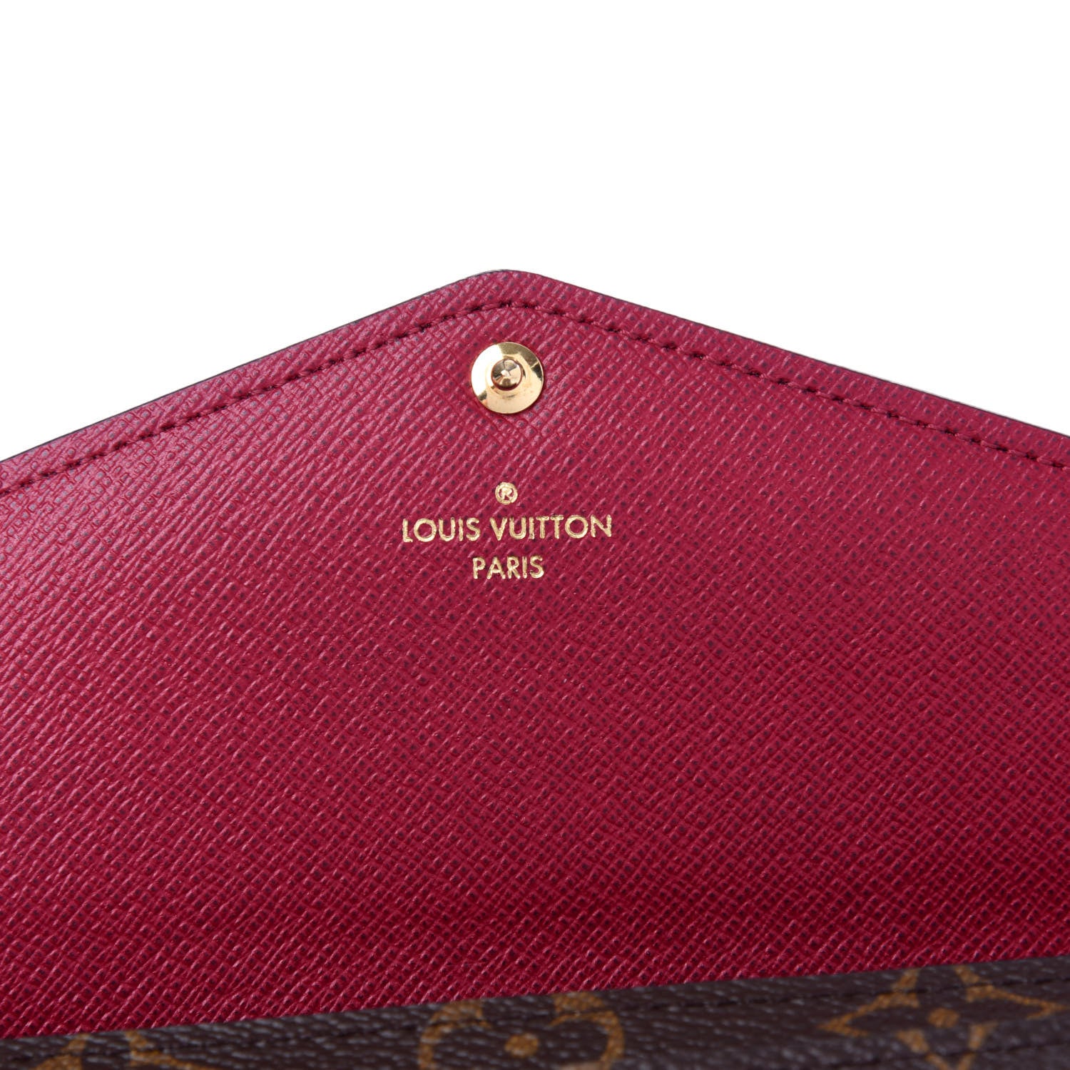 Louis Vuitton Monogram Sarah Wallet NM Fuchsia 5 of 9