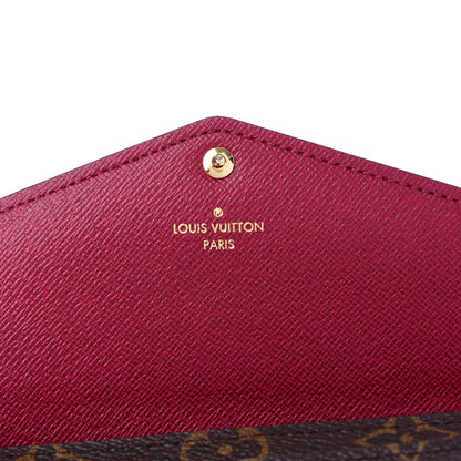Louis Vuitton Monogram Sarah Wallet NM Fuchsia 5 of 9