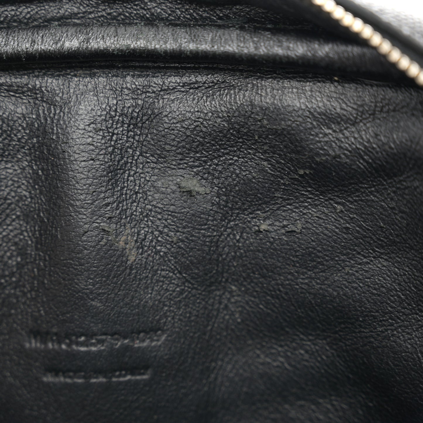 Grain De Poudre Matelasse Monogram Mini Lou Camera Bag Black