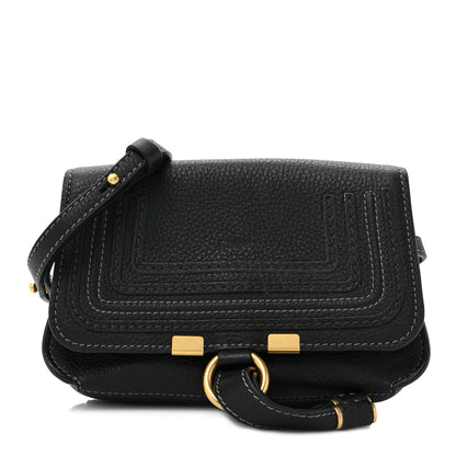 Chloe Calfskin Marcie Convertible Belt Bag Black 1 of 9
