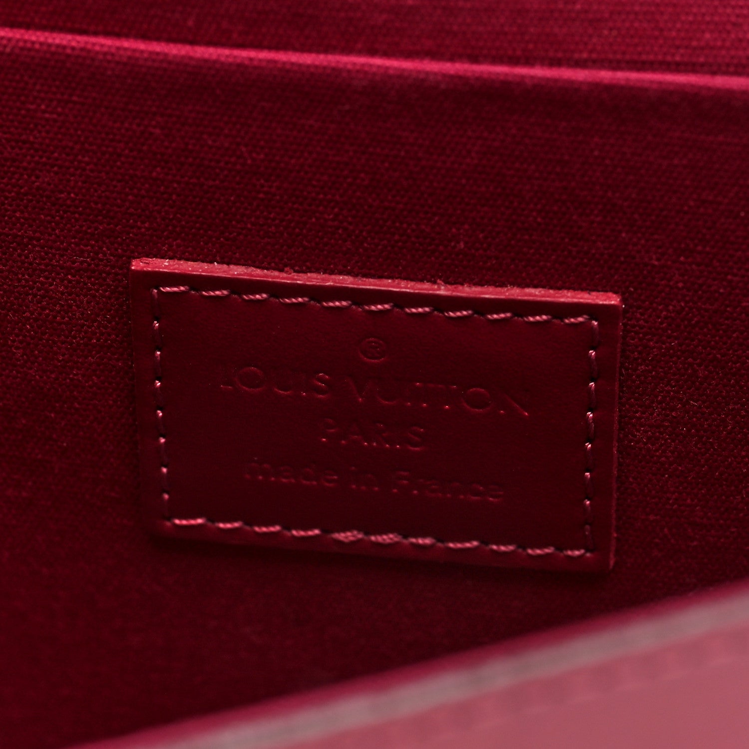Louis Vuitton Vernis Felicie Chain Wallet Magenta 13 of 19