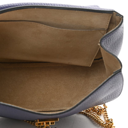 Chloe Grained Lambskin Drew Shoulder Bag Royal Navy 5 of 10