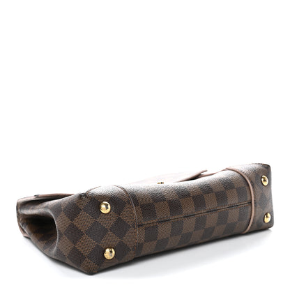 Louis Vuitton Damier Ebene Caissa Clutch Rose Ballerine 4 of 13