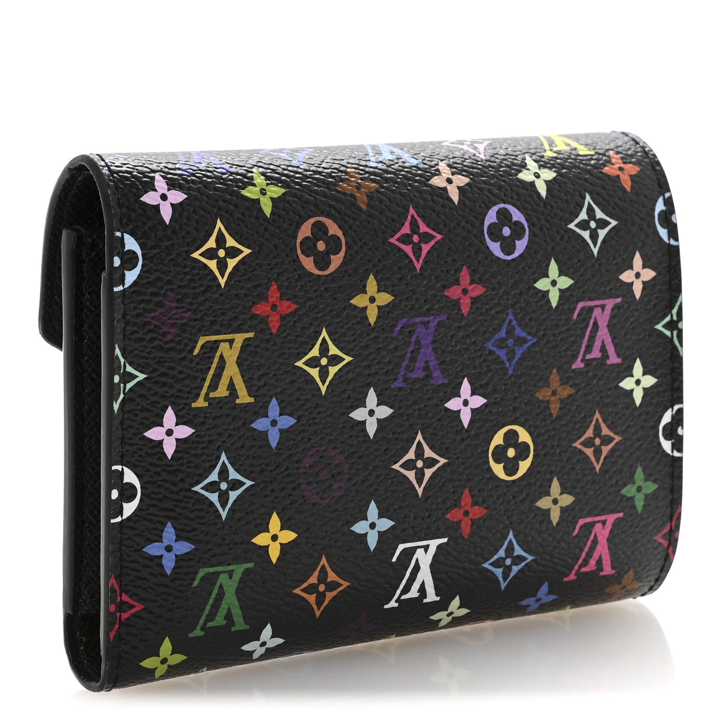 LV x TM Monogram Multicolor Victorine Wallet Black