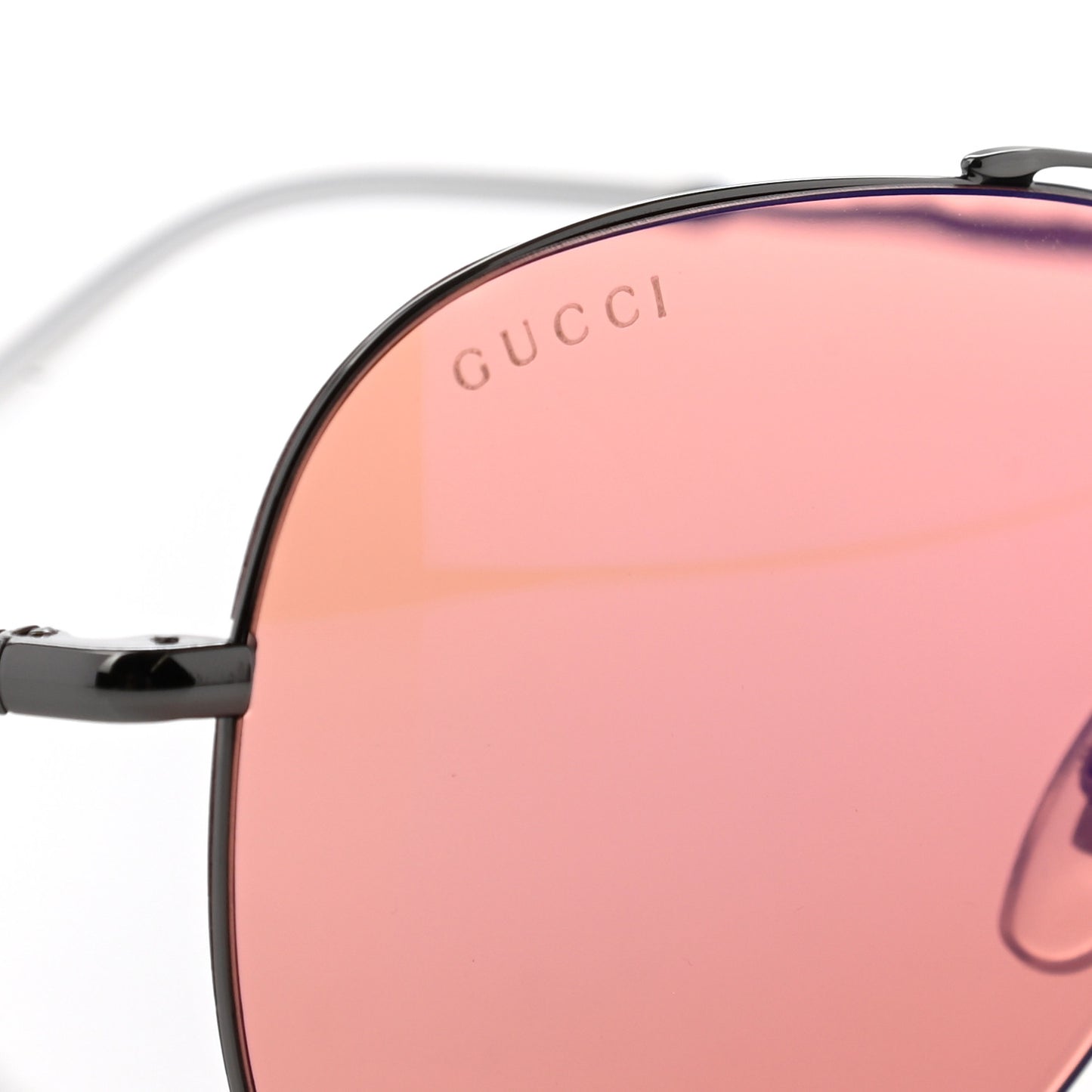 Metal Aviator GG0500S Sunglasses Pink