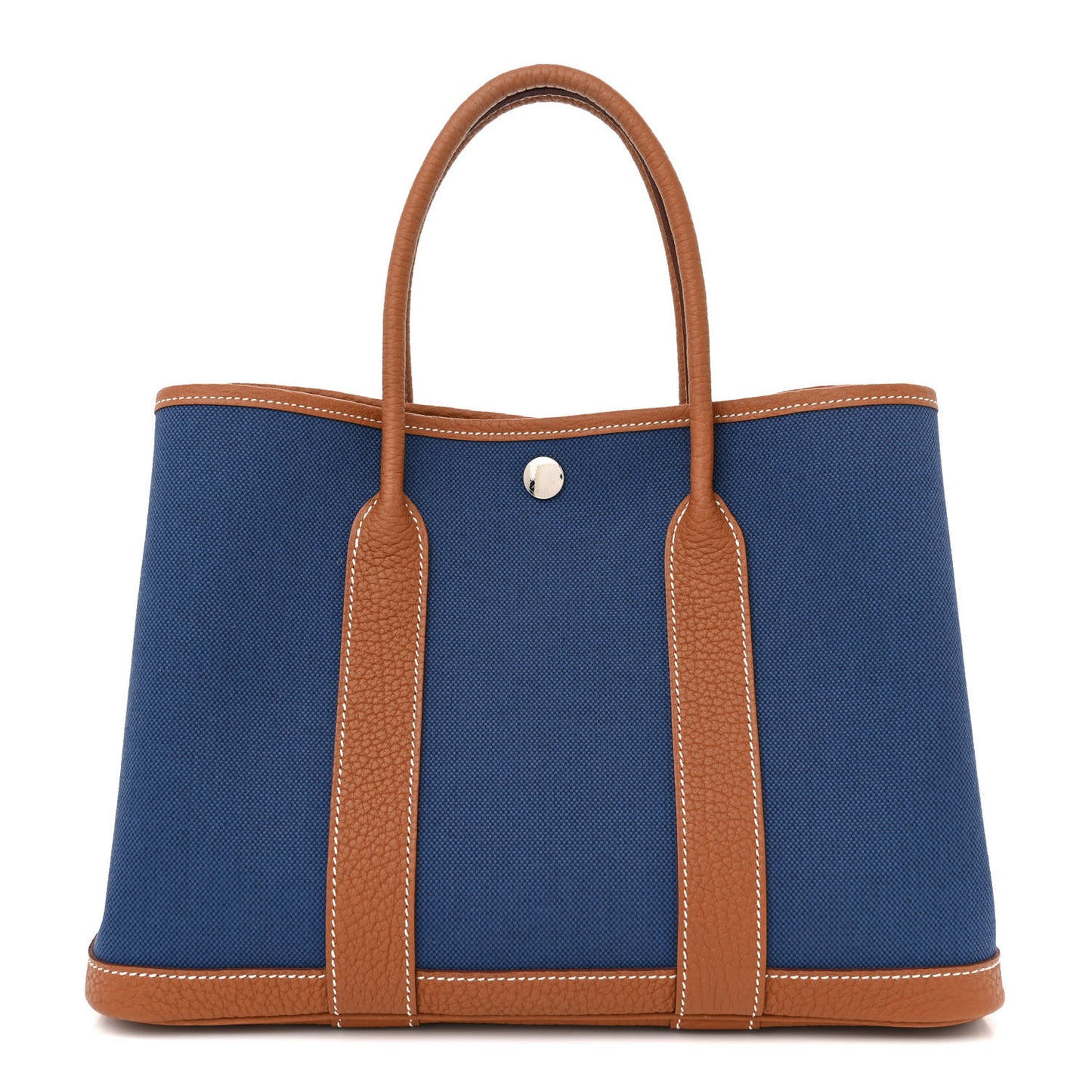 Toile Militaire Vache Country Garden Party Tote 30 Bleu France Gold
