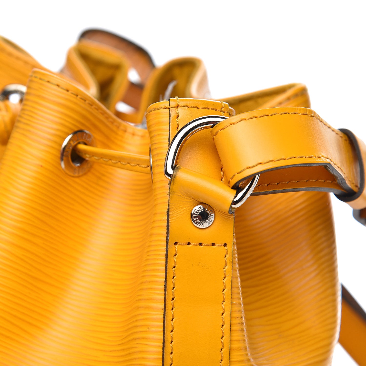 Louis Vuitton Epi Noe BB Citron 15 of 18