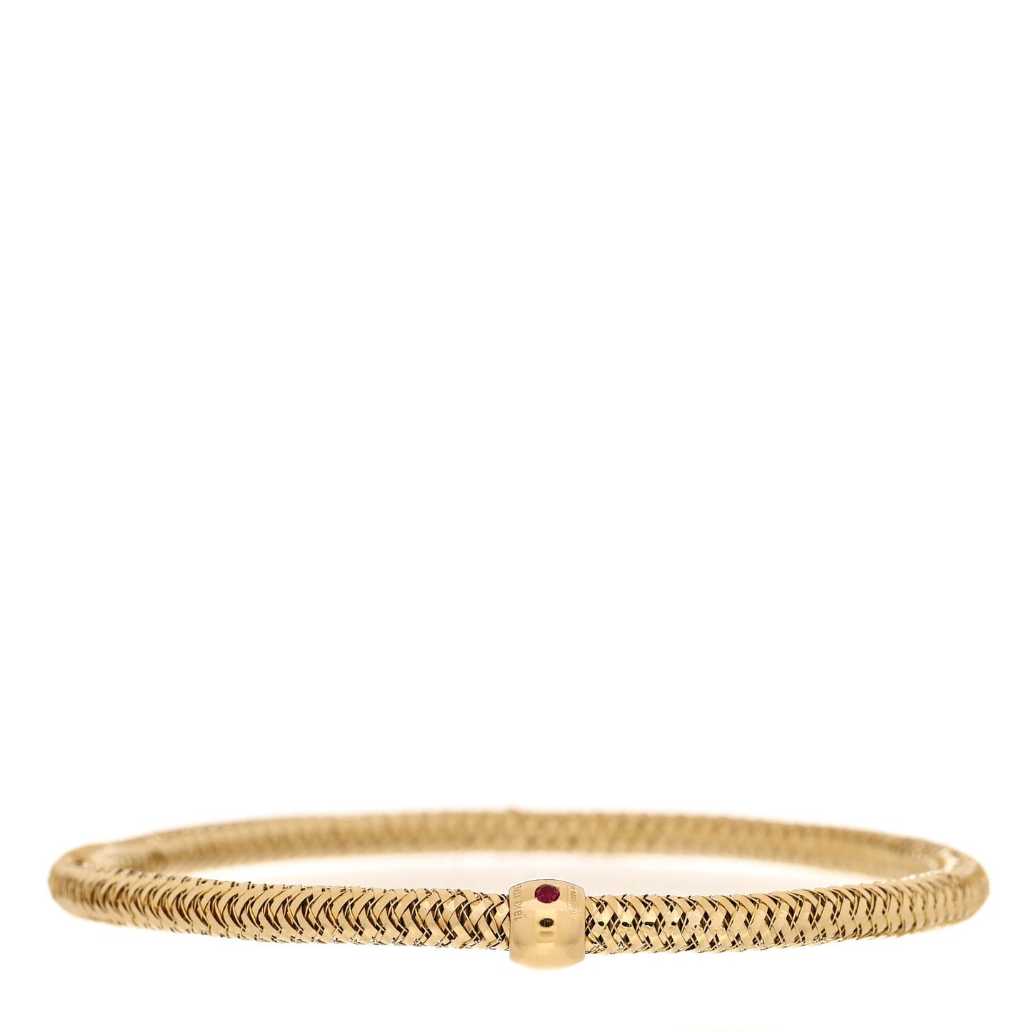 18K Yellow Gold Primavera Flex Bangle Bracelet