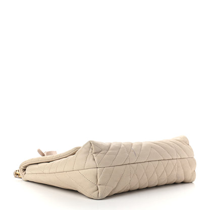 Lanvin Calfskin Quilted Medium Happy Shoulder Bag Grey 5 of 12
