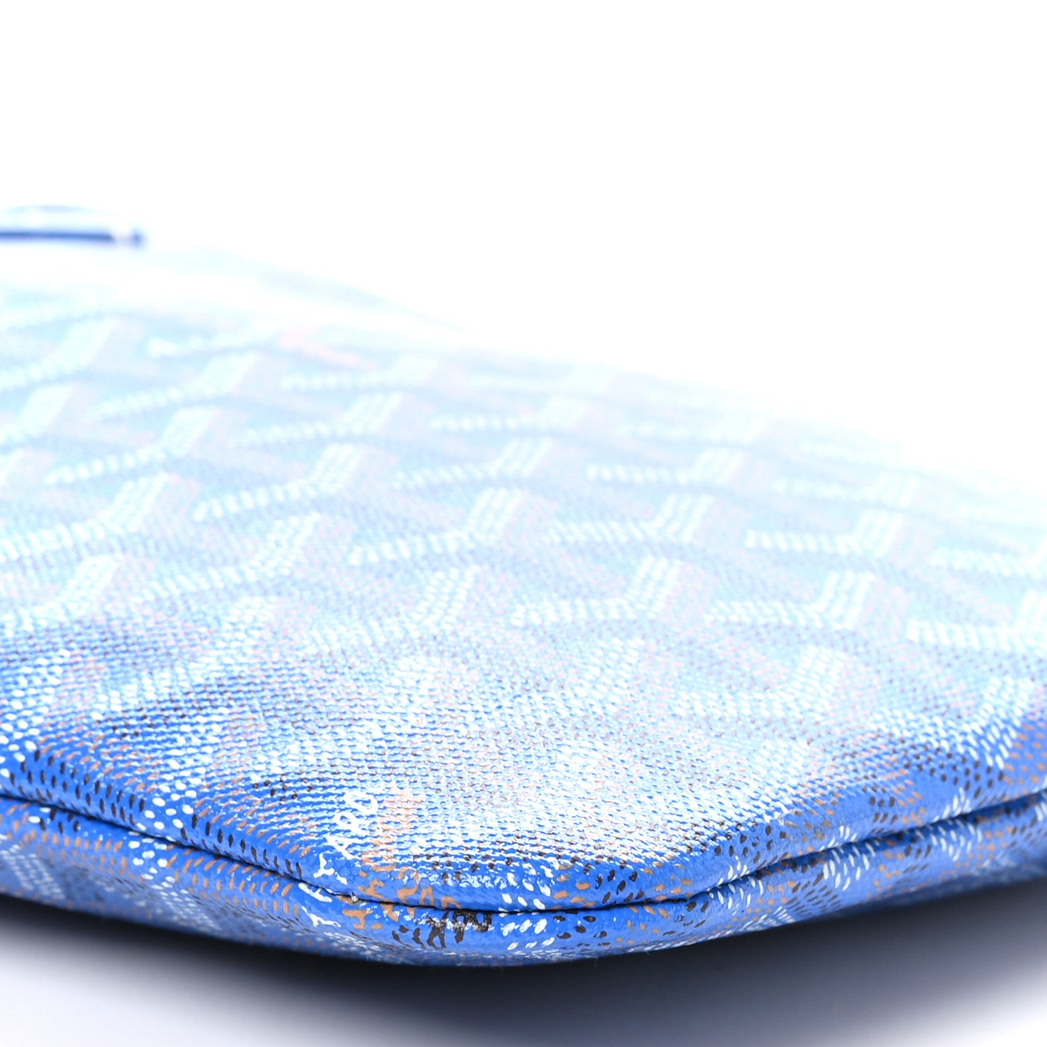 Goyard Goyardine Poitiers Tote Blue 9 of 10