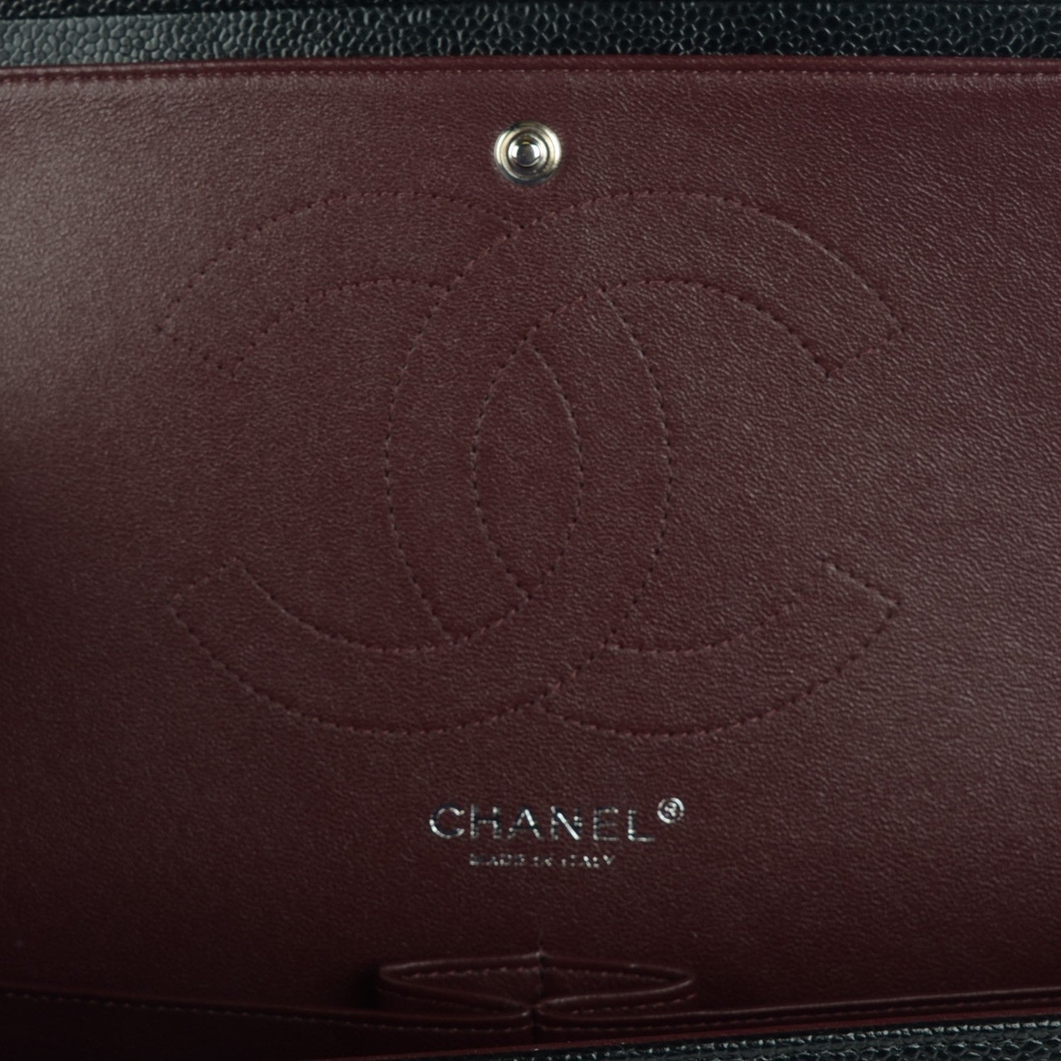 Chanel Caviar Quilted Jumbo Double Flap Black 6 of 8