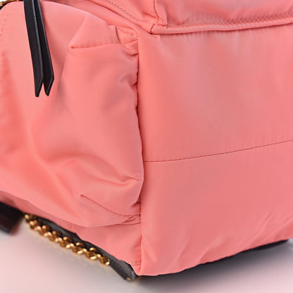Burberry Nylon Medium Rucksack Backpack Bright Coral Pink 5 of 12